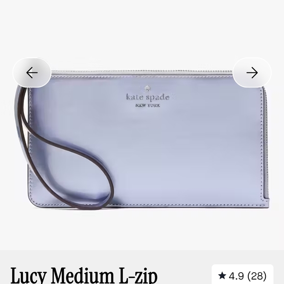 kate spade Handbags - Kate Spade Light Purple Wristlet